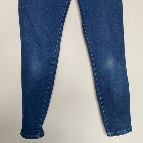 Everlane Mid Rise Medium Wash Skinny Ankle Jeans, Size 28 Ankle - Picture 3 of 11